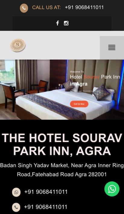 Hotel Sourav Park Inn Agra Agra  Zewnętrze zdjęcie